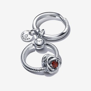 Sterling Silver Pandora Charm Holders | 0729648-JR