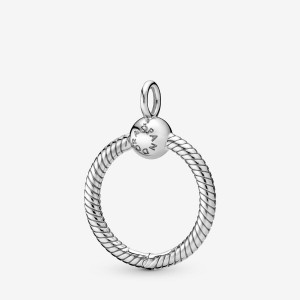 Sterling Silver Pandora Charm Holders | 4702519-AC