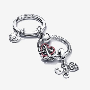 Sterling Silver Pandora Charm Holders | 6745812-AF