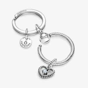 Sterling Silver Pandora Charm Holders | 9148036-EG