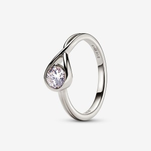 White Gold Pandora Brilliance 0.50 ct tw Rings | 4175206-AU