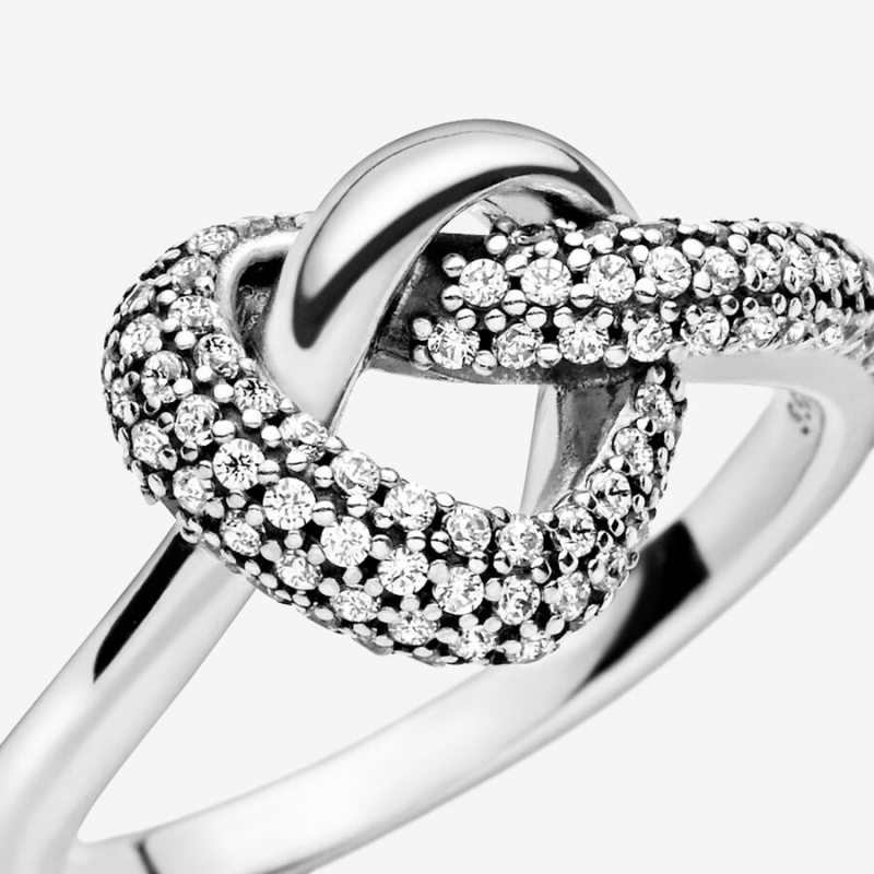 Romantic Jewelry Pandora Knotted Heart & Promise Rings | 7582436-ZB