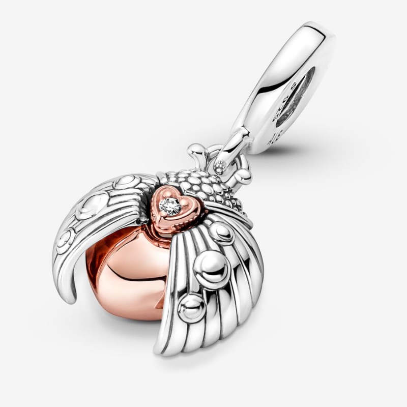 Rose Gold Plated Pandora Charm Bracelets | 8719034-YZ