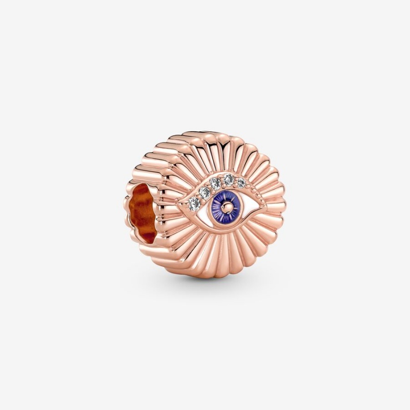 Rose Gold Plated Pandora Charm Holders | 6794823-QW