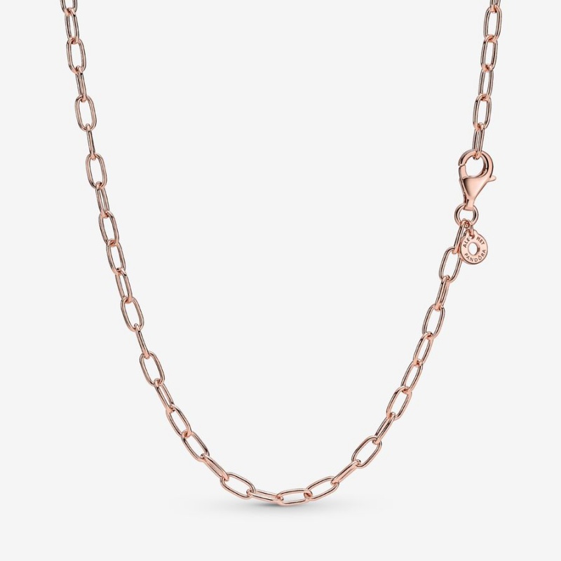 Rose Gold Plated Pandora Necklace & Earring Sets | 7931642-QB