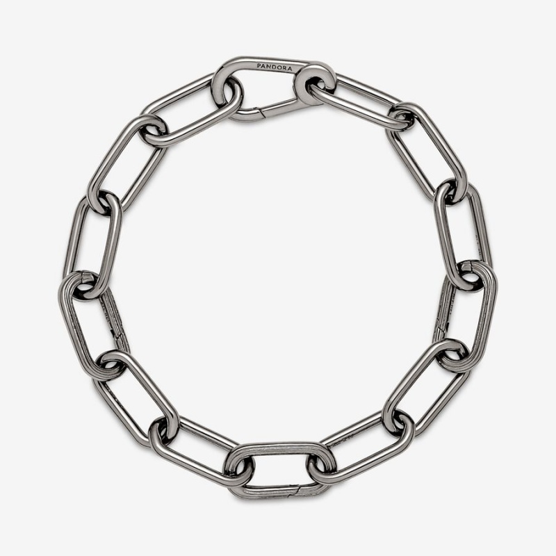 Ruthenium Plated Pandora ME Link Link Bracelets | 7169452-BR