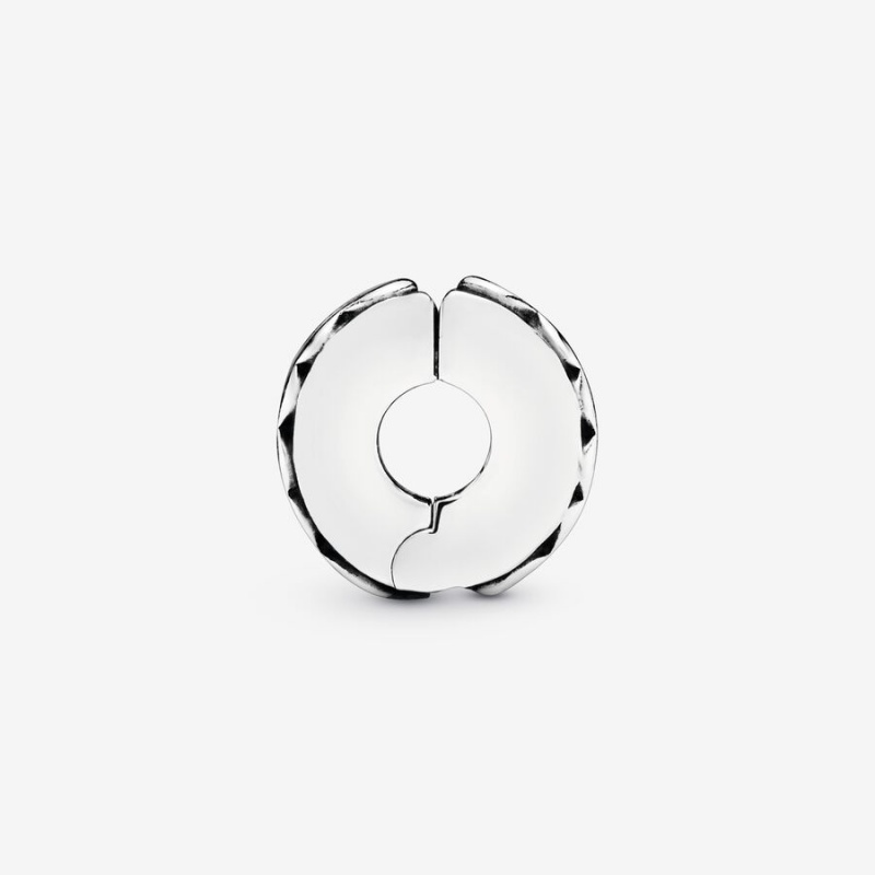 Sterling Silver Pandora Band of Hearts Clip Clips | 3281047-GF