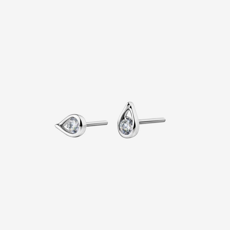 Sterling Silver Pandora Brilliance 0.20 ct tw Stud Lab-Created Diamond Earrings | 4063812-SA