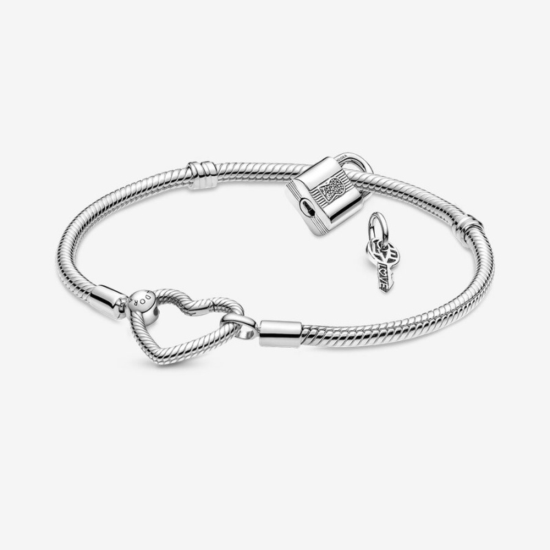 Sterling Silver Pandora Charm Bracelets | 4759830-RG