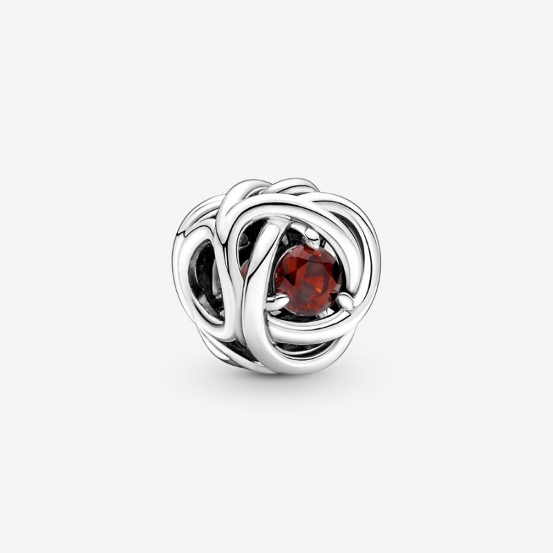 Sterling Silver Pandora Charm Holders | 0729648-JR