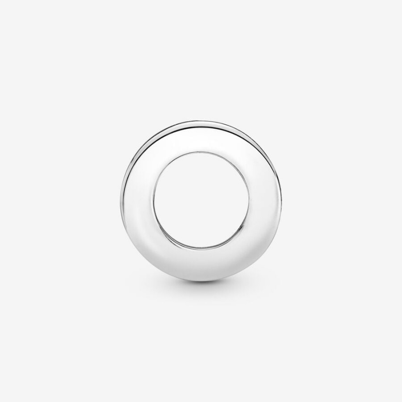 Sterling Silver Pandora Circle of Pavé Clip Clips | 6128704-CE