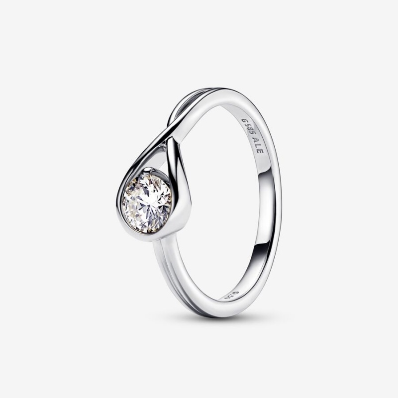 Sterling Silver Pandora Lab-created Diamond Styled Sets | 1379248-RA