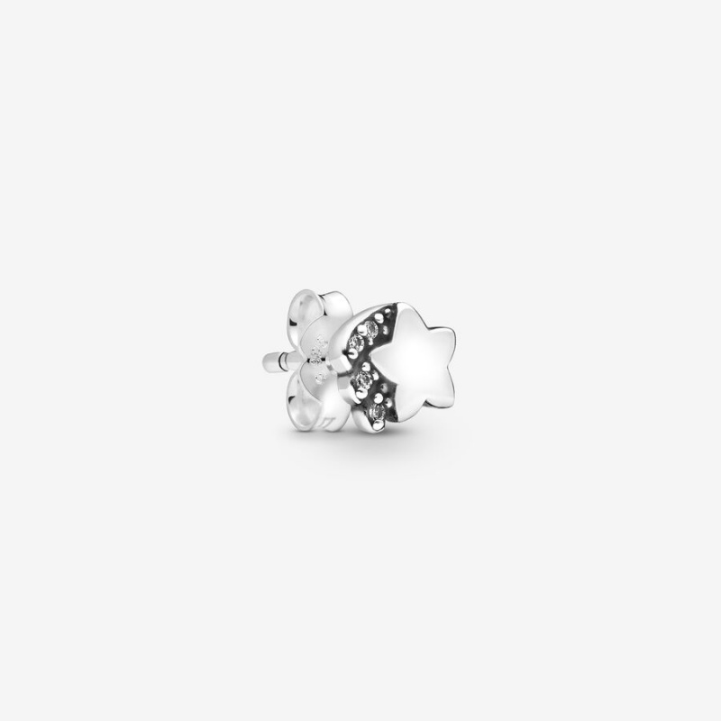 Sterling Silver Pandora ME Shooting Star Single Stud Earrings | 5079234-SP