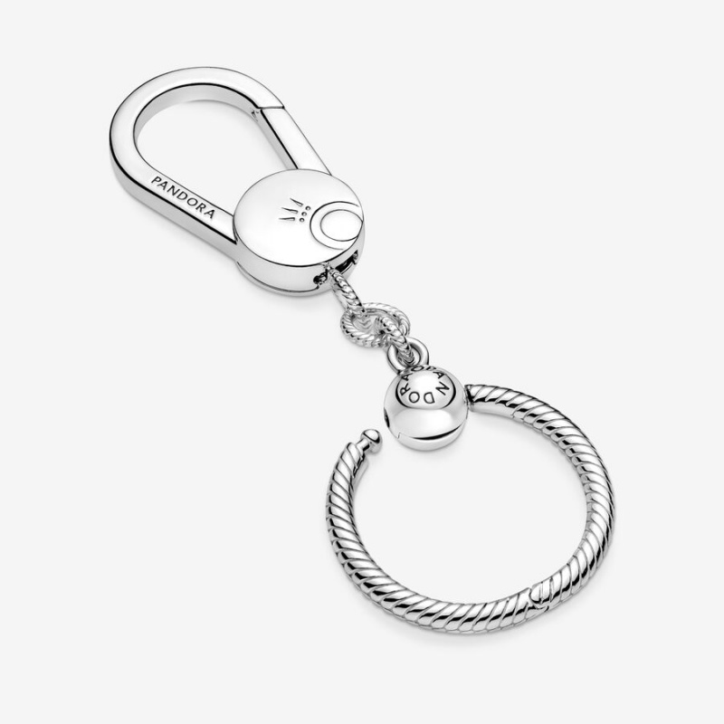 Sterling Silver Pandora Moments Small Bag Charm Holders | 3572849-VX