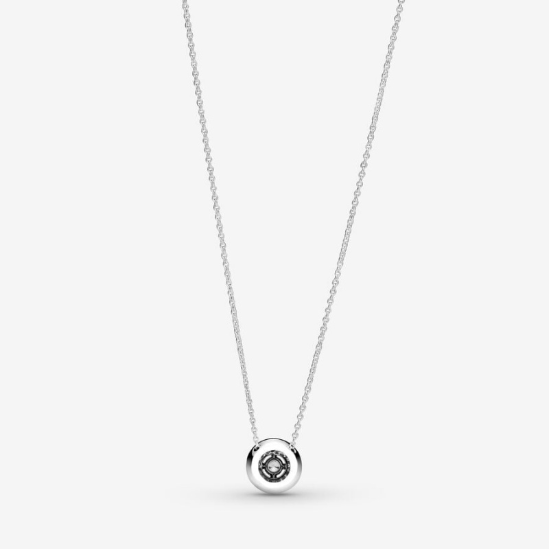 Sterling Silver Pandora Necklace & Earring Sets | 1082439-MH