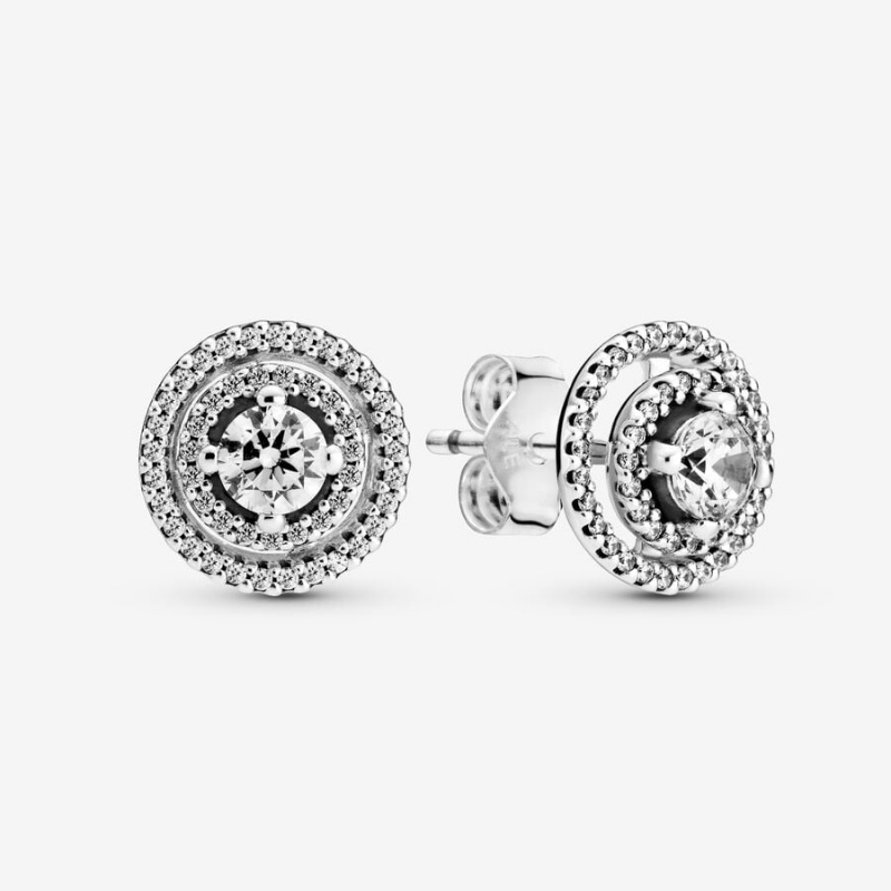 Sterling Silver Pandora Necklace & Earring Sets | 1082439-MH