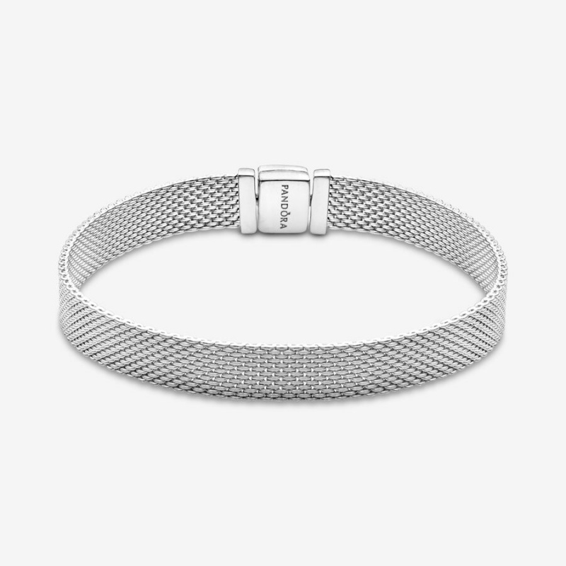 Sterling Silver Pandora Reflexions™ Mesh Charm Bracelets | 9731820-OR